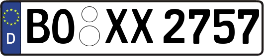 BO-XX2757