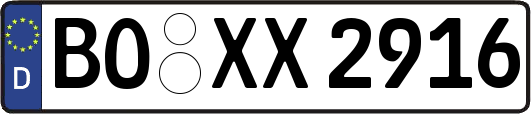 BO-XX2916