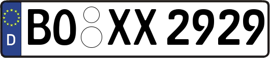 BO-XX2929