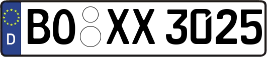 BO-XX3025