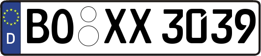 BO-XX3039