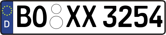BO-XX3254
