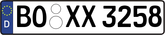 BO-XX3258