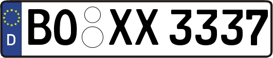 BO-XX3337