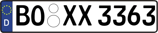 BO-XX3363
