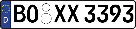 BO-XX3393