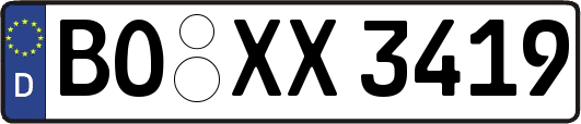BO-XX3419