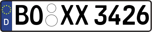 BO-XX3426