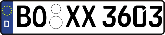 BO-XX3603