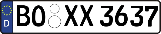 BO-XX3637