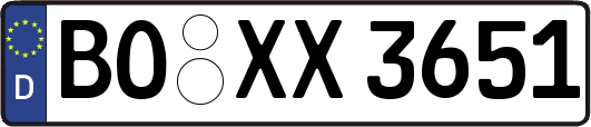 BO-XX3651