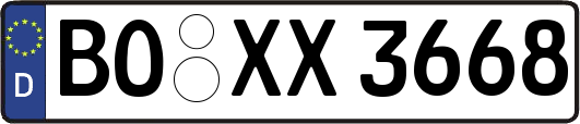 BO-XX3668