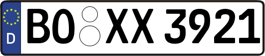 BO-XX3921