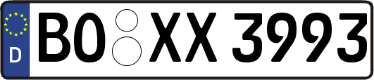 BO-XX3993