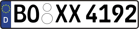 BO-XX4192