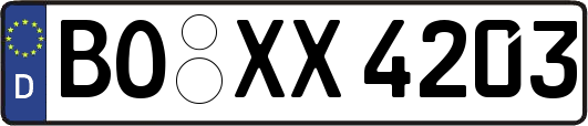 BO-XX4203