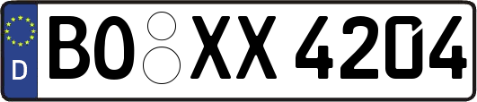 BO-XX4204