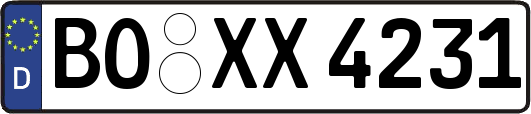 BO-XX4231