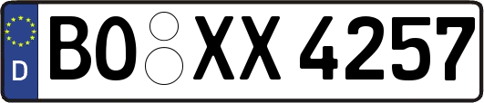 BO-XX4257