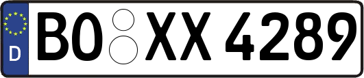 BO-XX4289