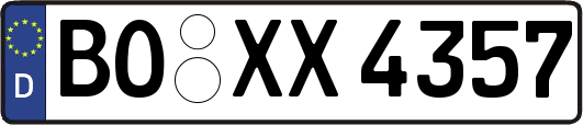 BO-XX4357