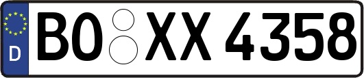 BO-XX4358