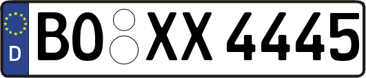 BO-XX4445