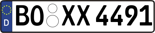 BO-XX4491