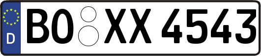 BO-XX4543