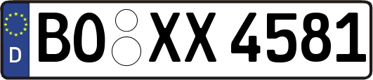 BO-XX4581