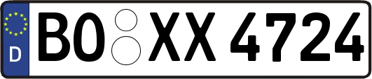 BO-XX4724