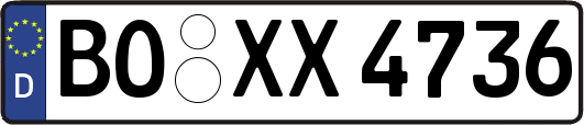 BO-XX4736