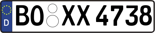 BO-XX4738