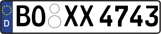 BO-XX4743