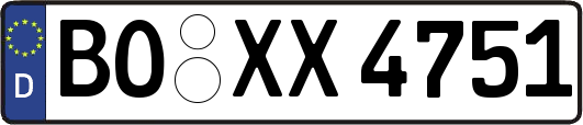 BO-XX4751