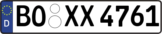 BO-XX4761
