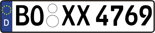 BO-XX4769