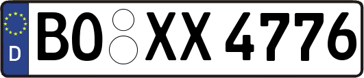 BO-XX4776
