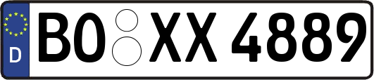 BO-XX4889