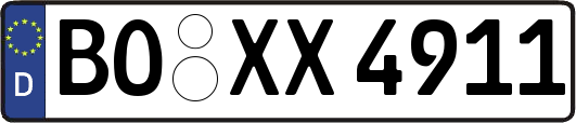 BO-XX4911