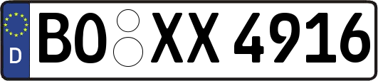 BO-XX4916