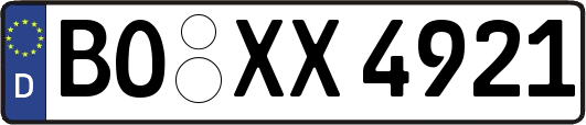 BO-XX4921