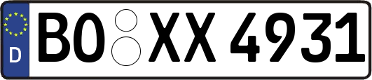 BO-XX4931