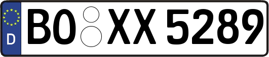 BO-XX5289