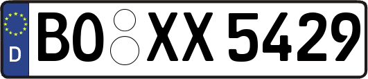 BO-XX5429