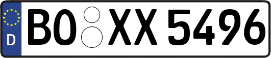BO-XX5496