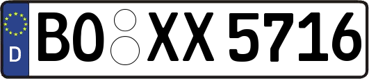 BO-XX5716