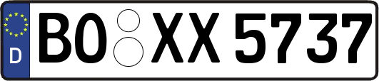 BO-XX5737