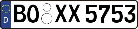 BO-XX5753