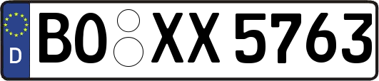 BO-XX5763